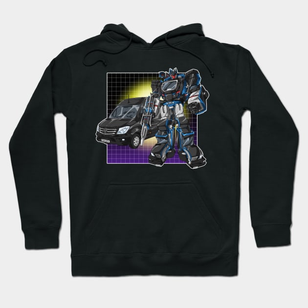 Dj Sound Bot Cassette Player now Van Hoodie by kriksix